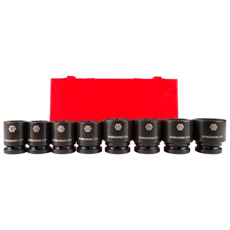Steelman Pro 6-Point Impact Socket Set 79237